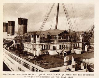 Photo of the Queen Mary ship