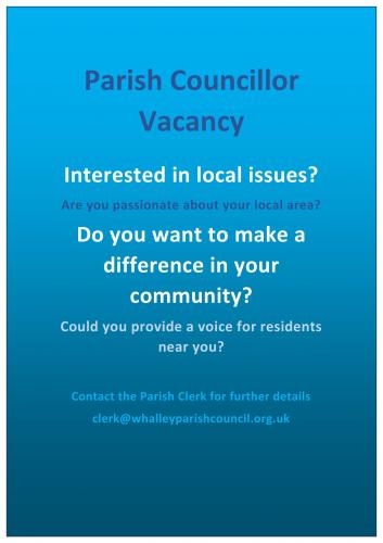 Parish Councillor Vacancy
