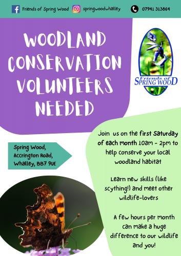 SPRINGWOOD ARE LOOKING FOR VOLUNTEERS