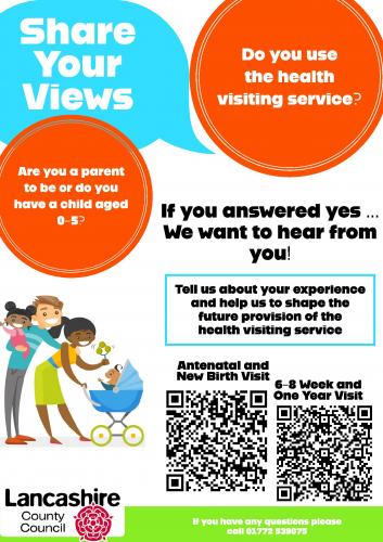 Parents' views and experiences with the Health Visiting service. 6-8 week survey.