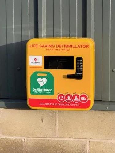 NEW DEFIBRILLATOR SITE 