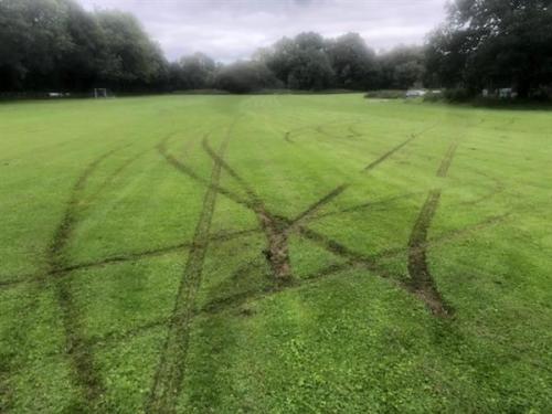 Vandalism - Queen Elizabeth Playing Fields