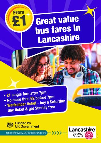Great value buses in Lancashire