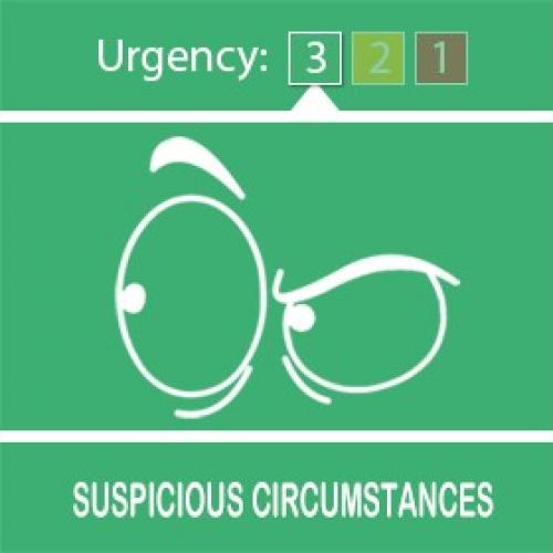 Suspicious vehicle 