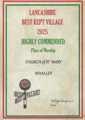 Best Kept Village Competition 2025 Award