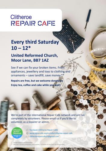Clitheroe Repair Cafe