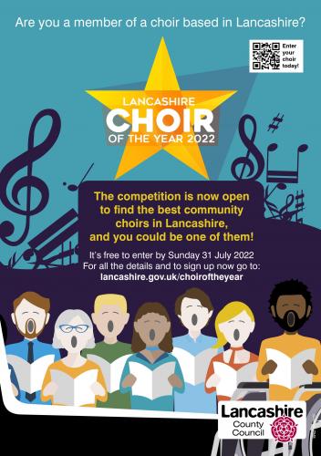 Lancashire Choir of the Year competition.